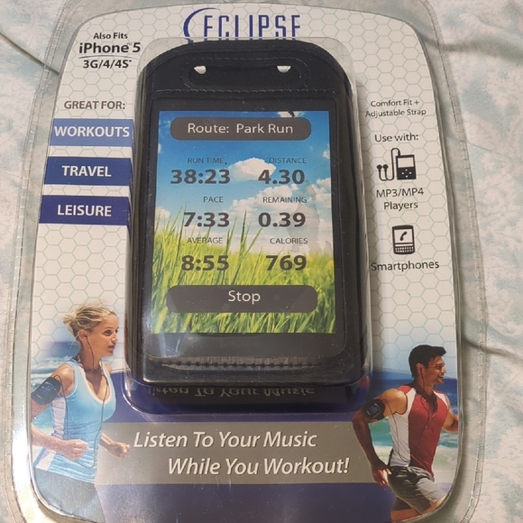 Brand New Eclipse Black Universal Armband for Phone *Bundle 4 for $20* - Picture 1 of 2